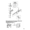 Схема узла «Crankshaft, Pistons and Flywheel» Mercury, артикул 258-859232T15