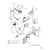 Схема узла «Ignition/Electrical Components» Mercury, артикул 10-48409