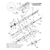 Схема узла «G/HSG ГРЕБНОЙ ВИНТ – ПРОТИВОВР., 0G437999 И НИЖЕ – 1623-822442C2» Mercury, артикул 52-853594T