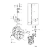 Схема узла «CYLINDER BLOCK AND THERMOSTAT» Mercury, артикул 17-29908