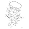 Схема узла «Нижний кожух» Mercury, артикул 8M0042805