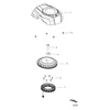 Схема узла «Маховик и крышка» Mercury, артикул 25-8M0153609