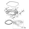 Схема узла «Седло опоры» Mercury, артикул 8M0155120