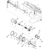 Схема узла «Gear Housing, Propeller Shaft, Standard SEAPRO 3B111735 and Up» Mercury, артикул 43-880709A03