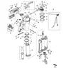 Схема узла «Power Trim/Transom Assembly» Mercury, артикул 8M0174099