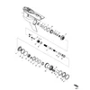 Схема узла «Gear Housing, Prop Shaft - Standard Rotation, 5.44 Torpedo, 1.60» Mercury, артикул 1600-8M0176860