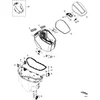 Схема узла «Top Cowl» Mercury, артикул 10-8M0142918
