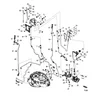 Схема узла «Power Steering Pump and Hoses» Mercury, артикул 12-8M0142674