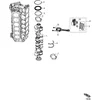 Схема узла «Crankshaft, Pistons and Connecting Rods» Mercury, артикул 23-8M0142385