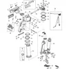Схема узла «Power Trim/Transom Assembly» Mercury, артикул 8M0147728